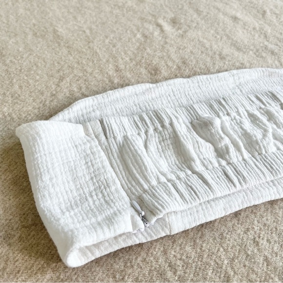 Bahhgoose bandeau top in white - Picture 4 of 6